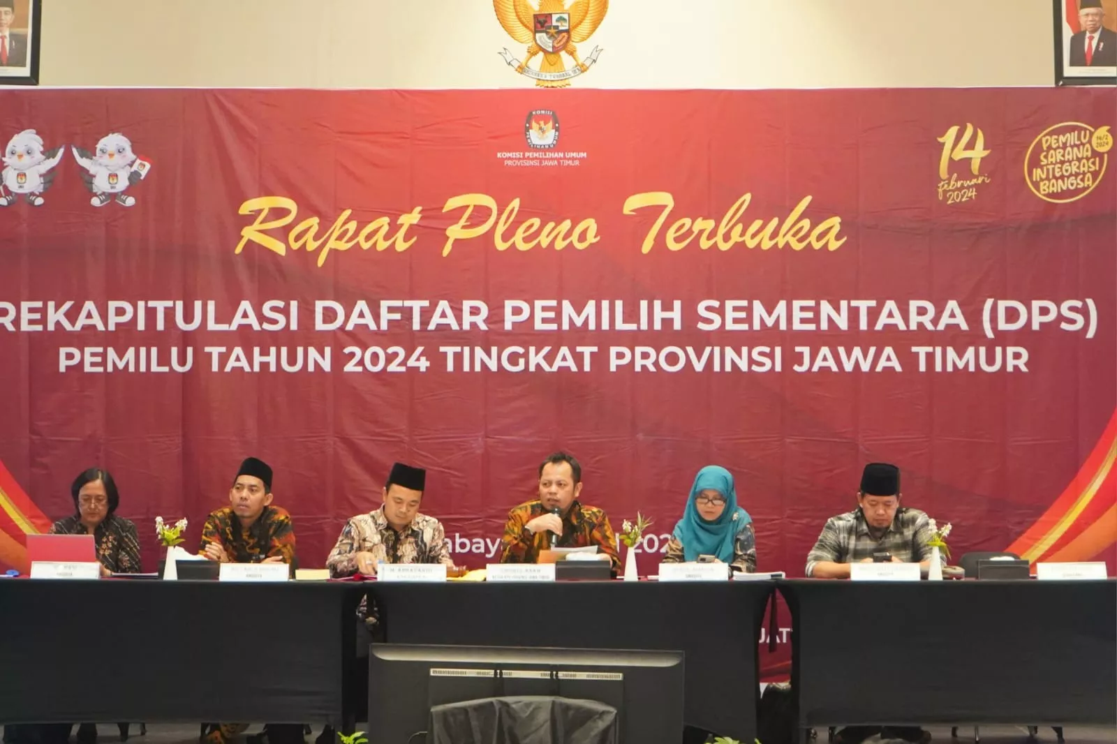 KPU Jatim Menetapkan 31.570.088 Warga Jawa Timur masuk DPS pada Pemilu 2024