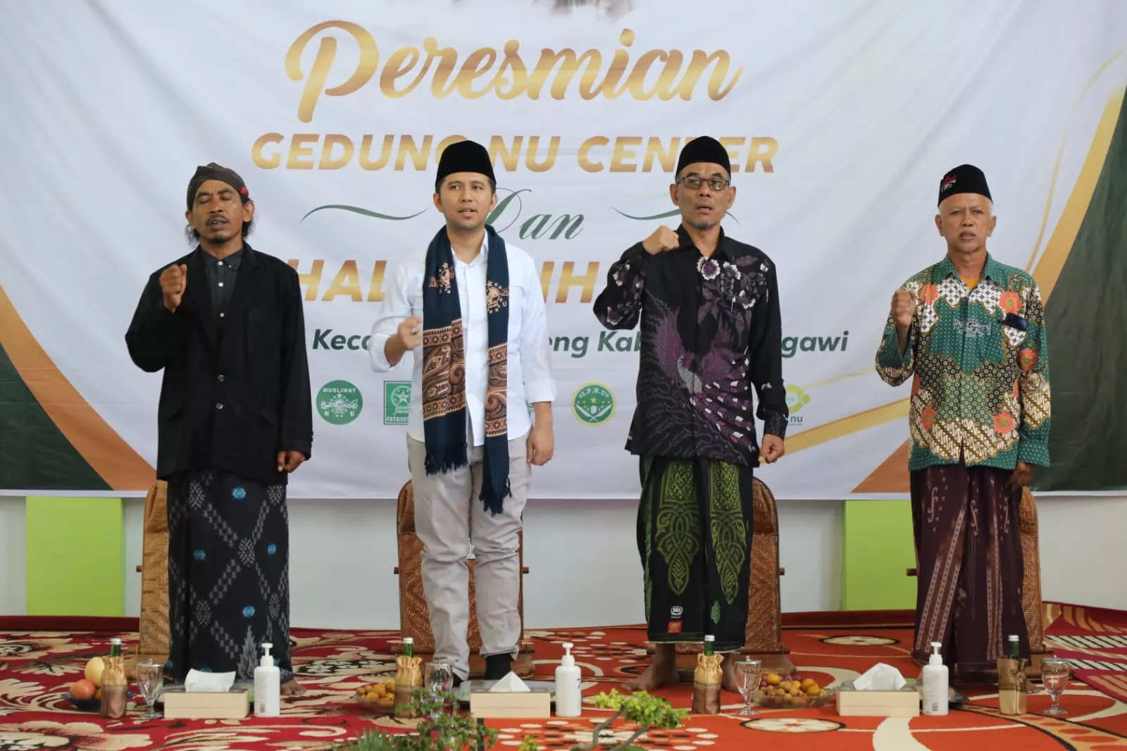 Wagub Emil Resmikan Gedung NU Center Geneng