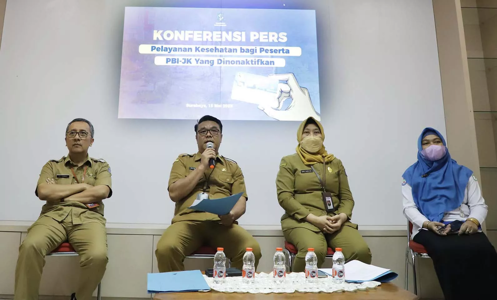 Pemkot Surabaya Data Ulang Warga Miskin yang Layak Menerima Jaminan Kesehatan PBI-JK