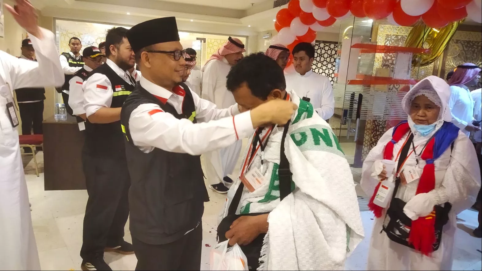 359 Jemaah SOC 01 Tiba Perdana di Makkah Al-Mukarramah
