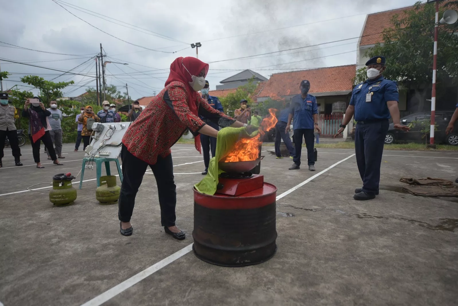 Kader Madagaskar Wonorejo Surabaya, Pilot Project Mitigasi Bencana Kebakaran Nasional