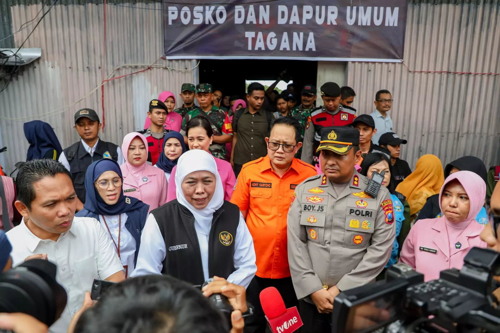 Psikososial dan Dapur Umum Optimal Layani Kebutuhan Pengungsi