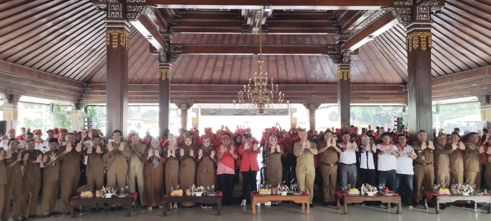 1.124 Patriot Merah Putih mengabdi Di Kabupaten Mojokerto