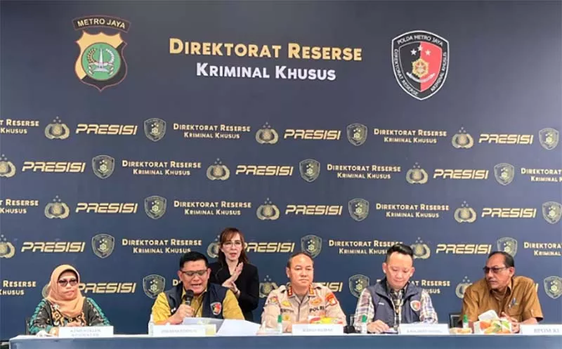 Polda Metro Jaya Bekuk Pelaku Peredaran Obat Ilegal