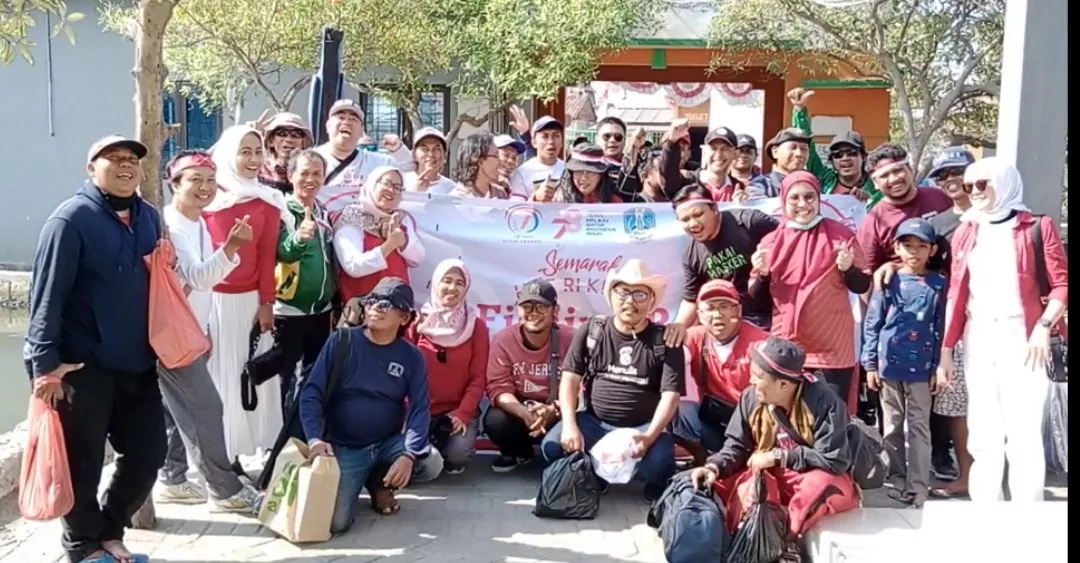 Rayakan Kemerdekaan dan Pererat Kekeluargaan, Jurnalis Grahadi Gelar Lomba Fun Fishing