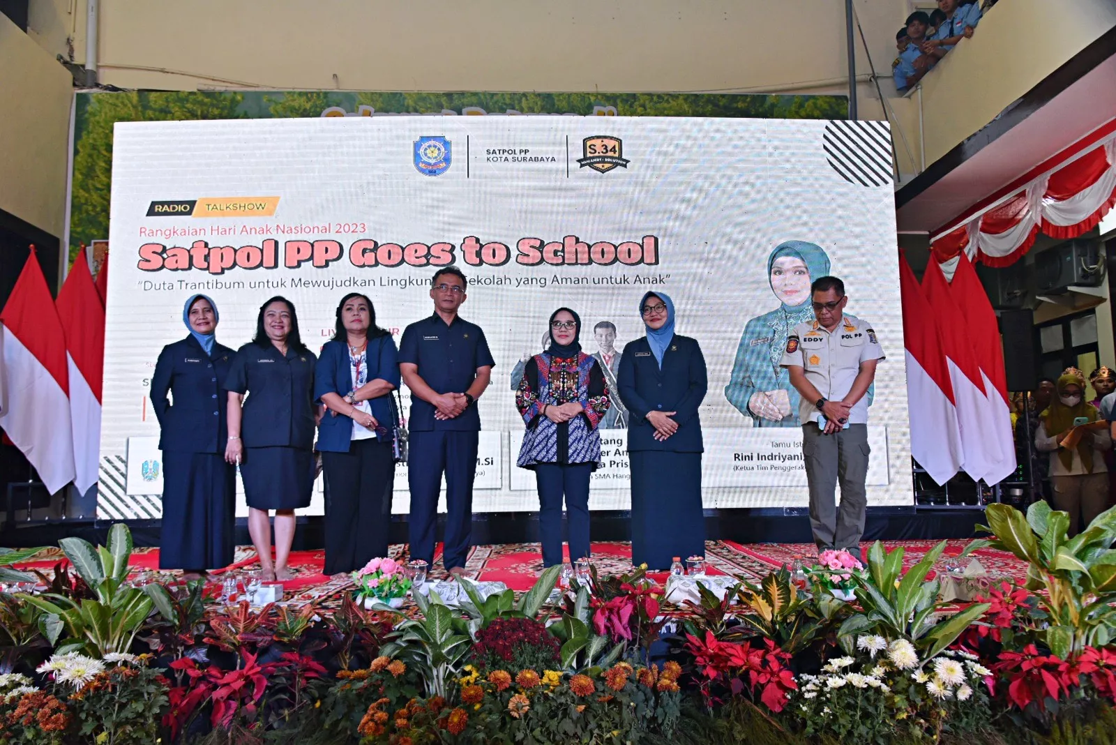 Pemkot Surabaya Antisipasi Kenakalan Remaja Lewat Roadshow Satpol PP Goes To School