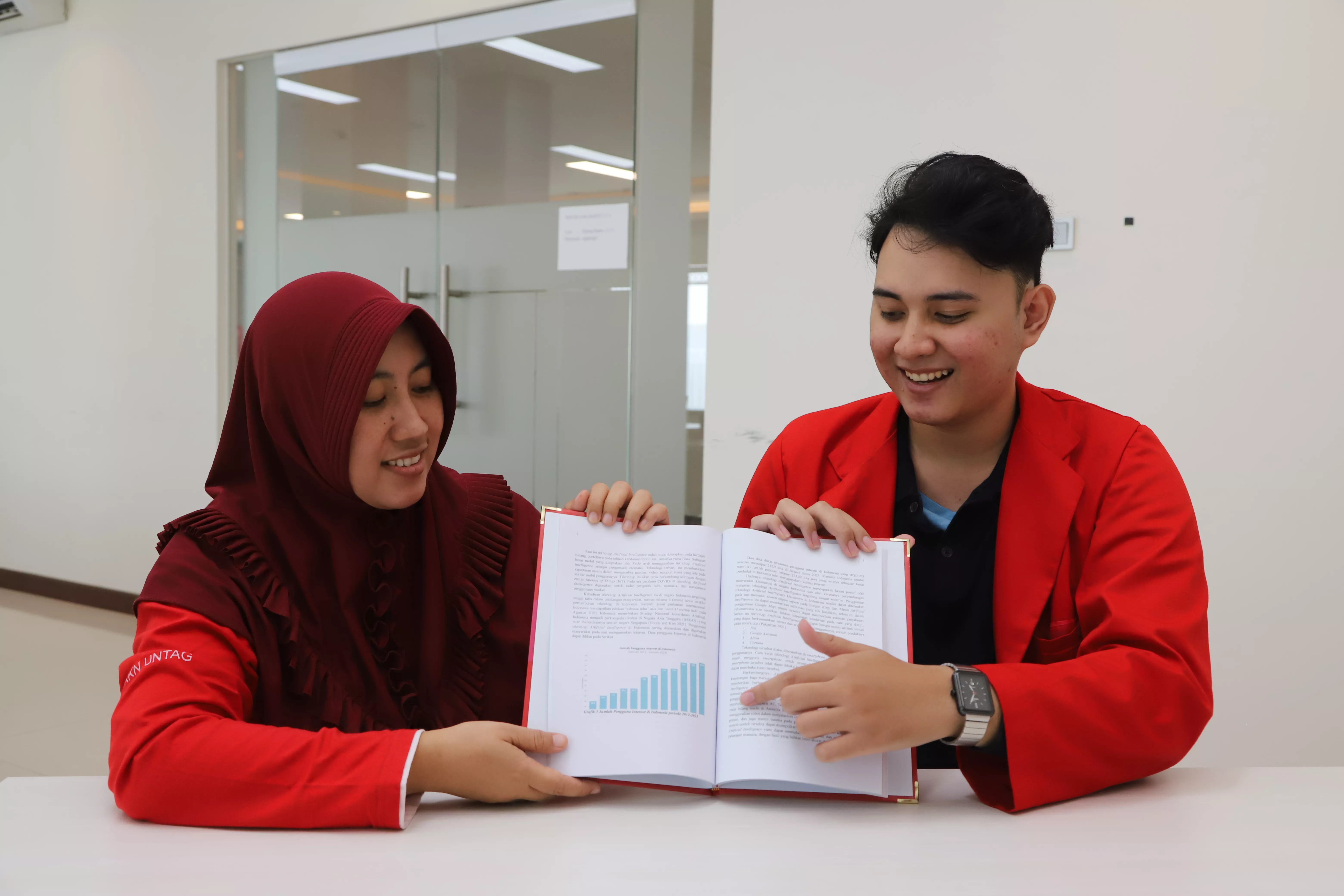 Mahasiswa Untag Surabaya Tinjau Kedudukan Artificial Intelligence Dalam Hukum Pidana