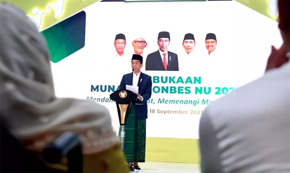 Presiden Jokowi Dukung Digitalisasi di NU untuk Tingkatkan Kualitas Nahdliyin