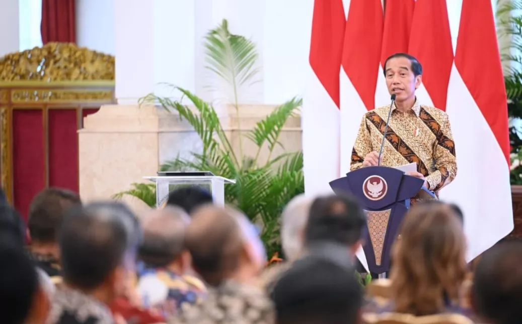 Presiden Jokowi Luncurkan dan Serahkan Sertifikat Tanah Elektronik
