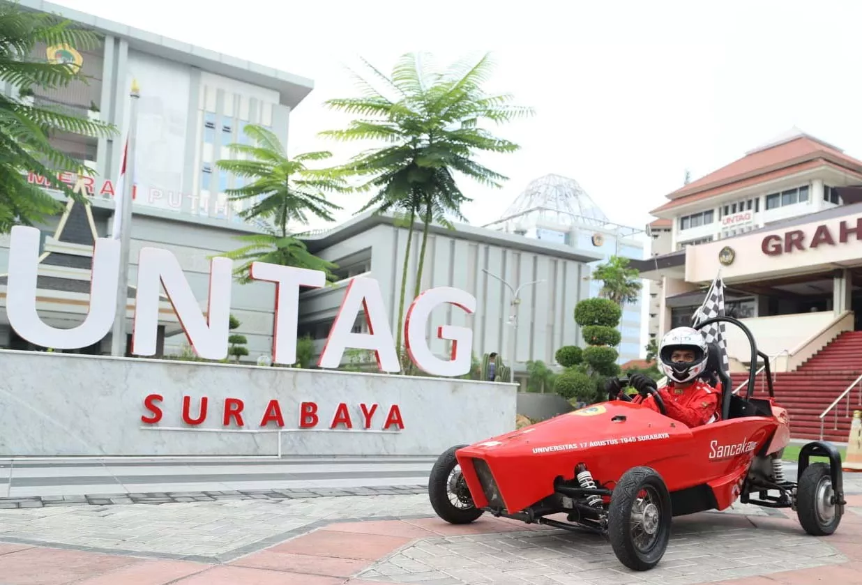 Sancaka, Inovasi Baru Untag Surabaya Kembangkan Mobil Listrik