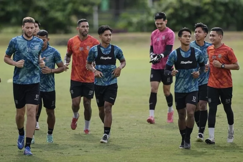 Borneo FC Samarinda Tingkatkan Intensitas Latihan Menjelang Laga Krusial dengan Persija Jakarta
