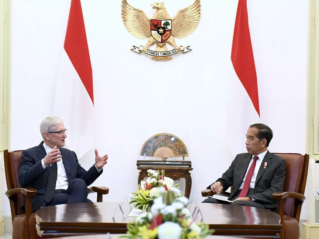 Indonesia-Apple Jajaki Peluang Pengembangan Manufaktur dan Investasi Teknologi