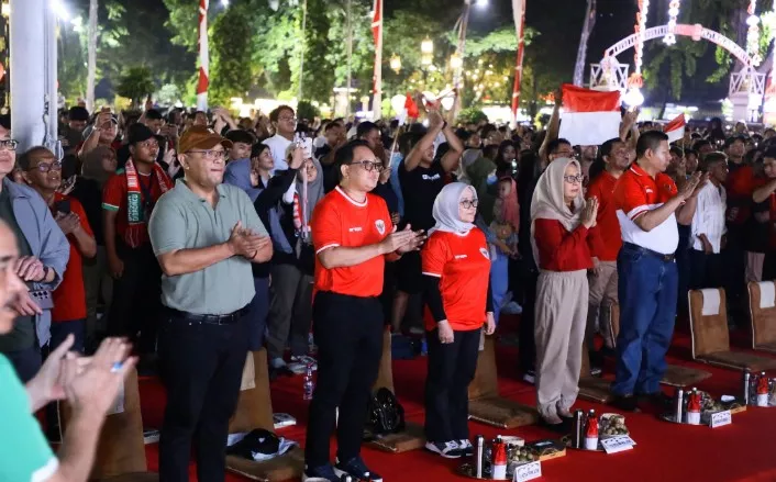 Pj. Gubernur Adhy Bangga Semangat Juang Skuad Garuda Muda Indonesia