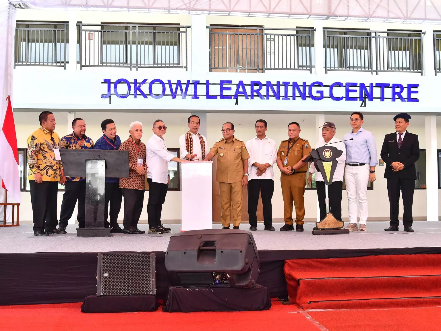 Presiden Jokowi Resmikan Gedung Jokowi Learning Center (JLC) di Lampung Selatan