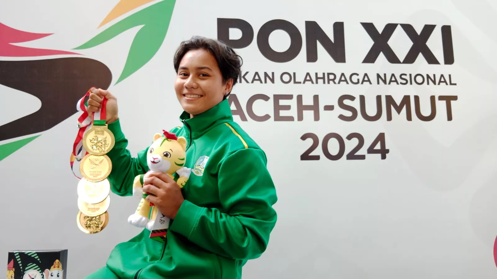 Atlet Loncat Indah Gladies Lariesa Garina Ciptakan Rekor di PON XXI 2024: 5 Emas Diperolehnya