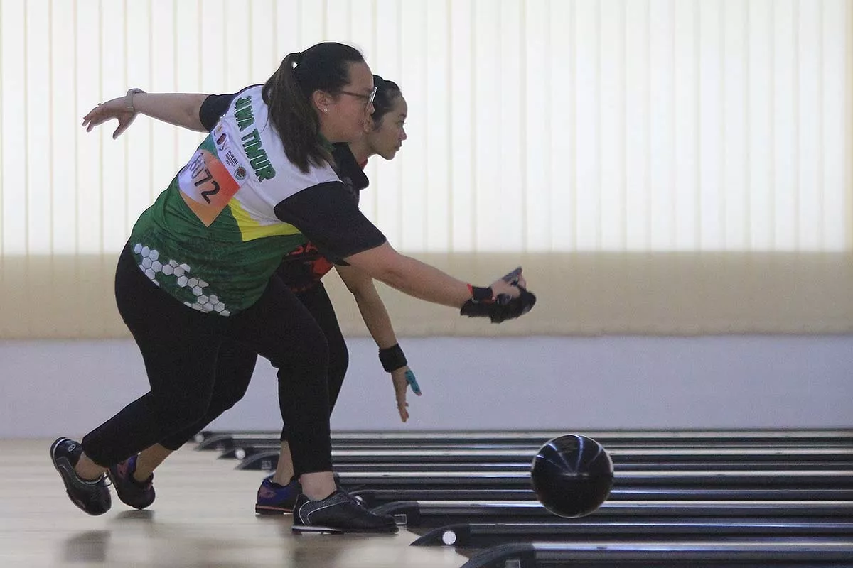 Kontingen Jawa Timur Melaju ke Semifinal Cabor Boling Tim-4 Putri di PON XXI