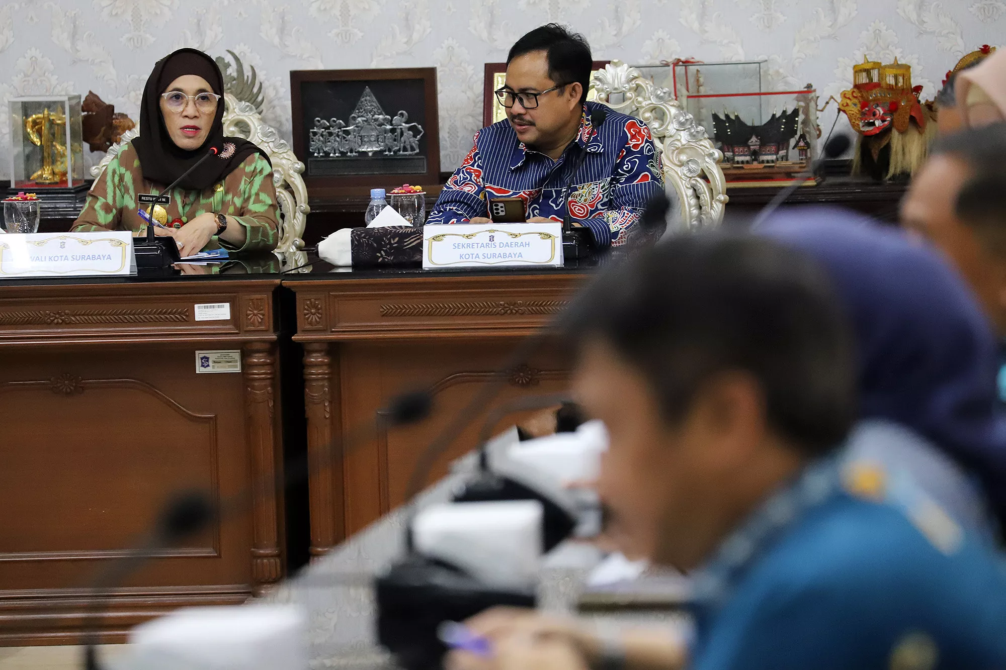 PJs Wali Kota Surabaya Restu Novi Widiani Tancap Gas, Paparkan Program Kerja 60 Hari