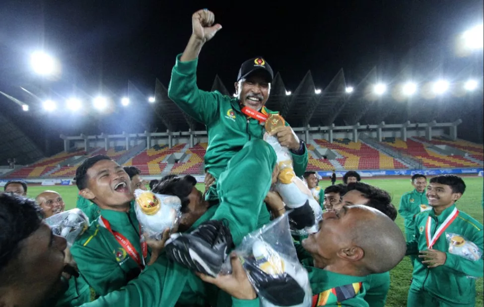 PON XXI 2024: Jatim Rebut Medali Emas Sepak Bola Setelah Penantian 16 Tahun