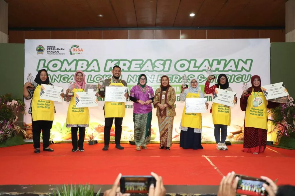 Lomba Kreasi Olahan Nonberas dan Terigu Dorong Pemanfaatan Pangan Lokal di Jawa Tengah