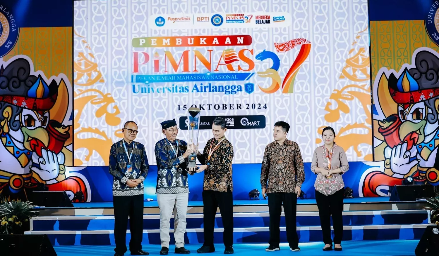 UNAIR Gelar Opening Ceremony PIMNAS ke-37, Sambut Talenta Muda dari Seluruh Indonesia