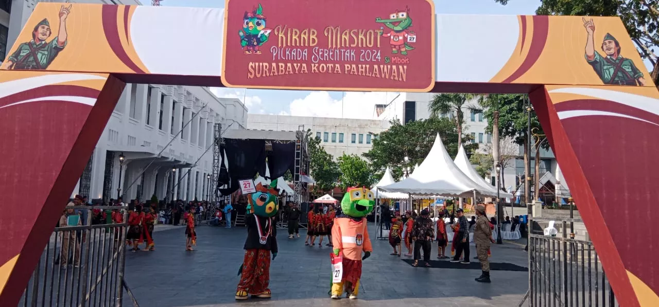 Kirab Maskot Pilkada 2024: PJs Wali Kota Surabaya Dukung Penuh Partisipasi Pemilih