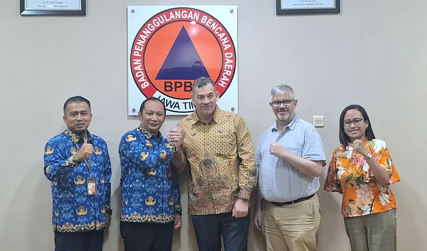 Kunjungan Resmi: Konjen Australia Berikan Apresiasi Kesiapan BPBD Jatim dalam Penanggulangan Bencana