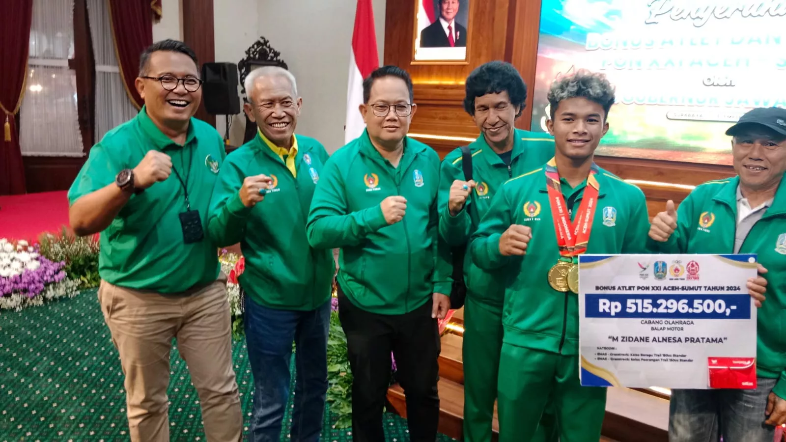 Pemprov Jatim Apresiasi Atlet PON XXI dengan Bonus Fantastis Rp160 Miliar