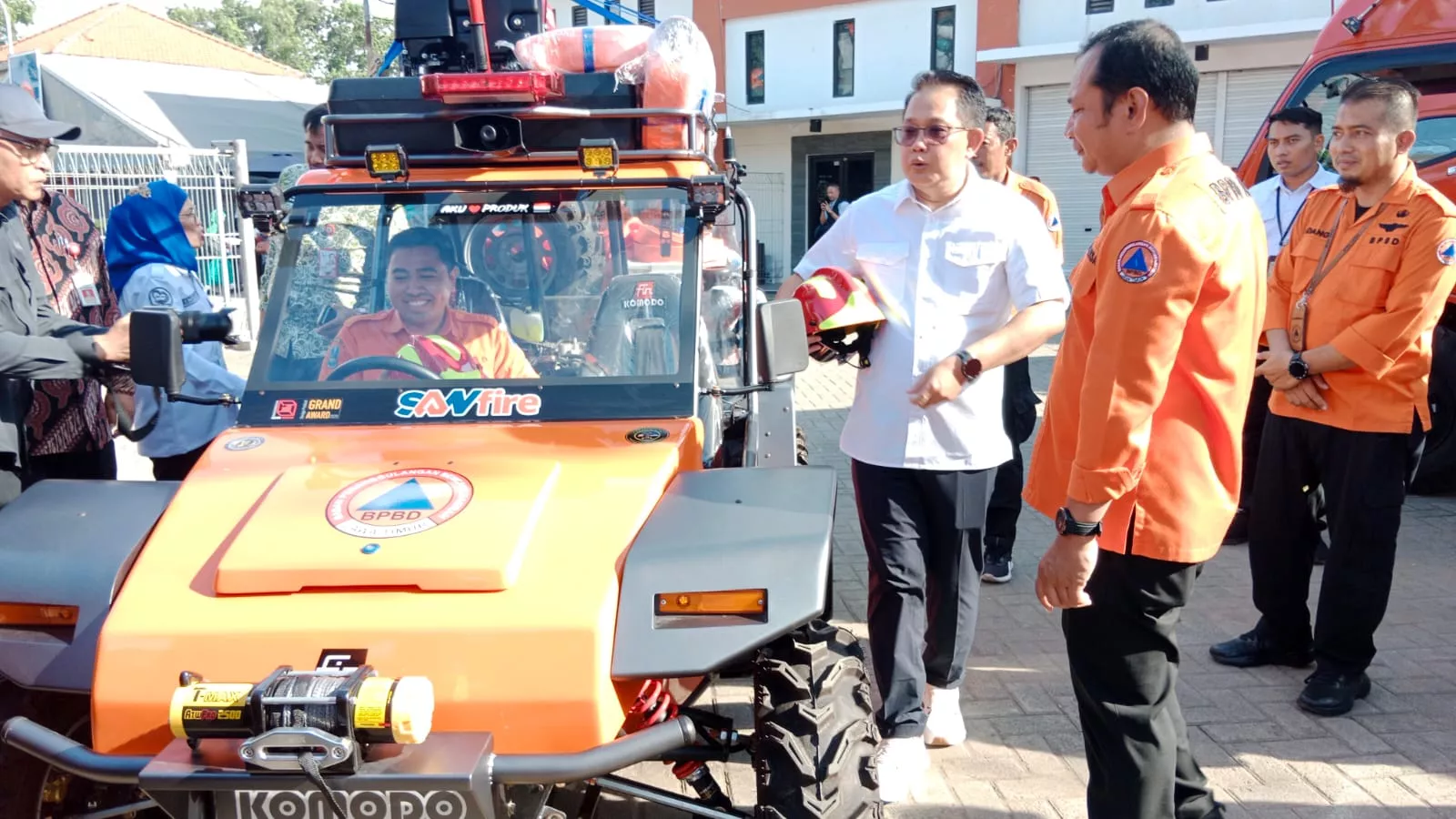 Peresmian Taman Edukasi Bencana BPBD Jatim, Pj. Gubernur Adhy Karyono Ajak Masyarakat Tingkatkan Kesiapsiagaan