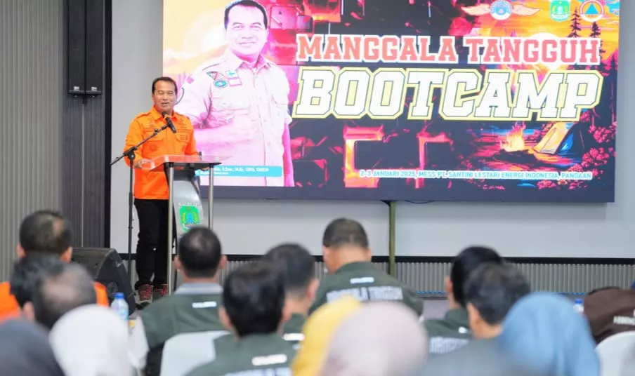 Pj. Bupati Pasuruan Dorong Peningkatan Pemahaman Kebencanaan melalui Manggala Tangguh Bootcamp 2025