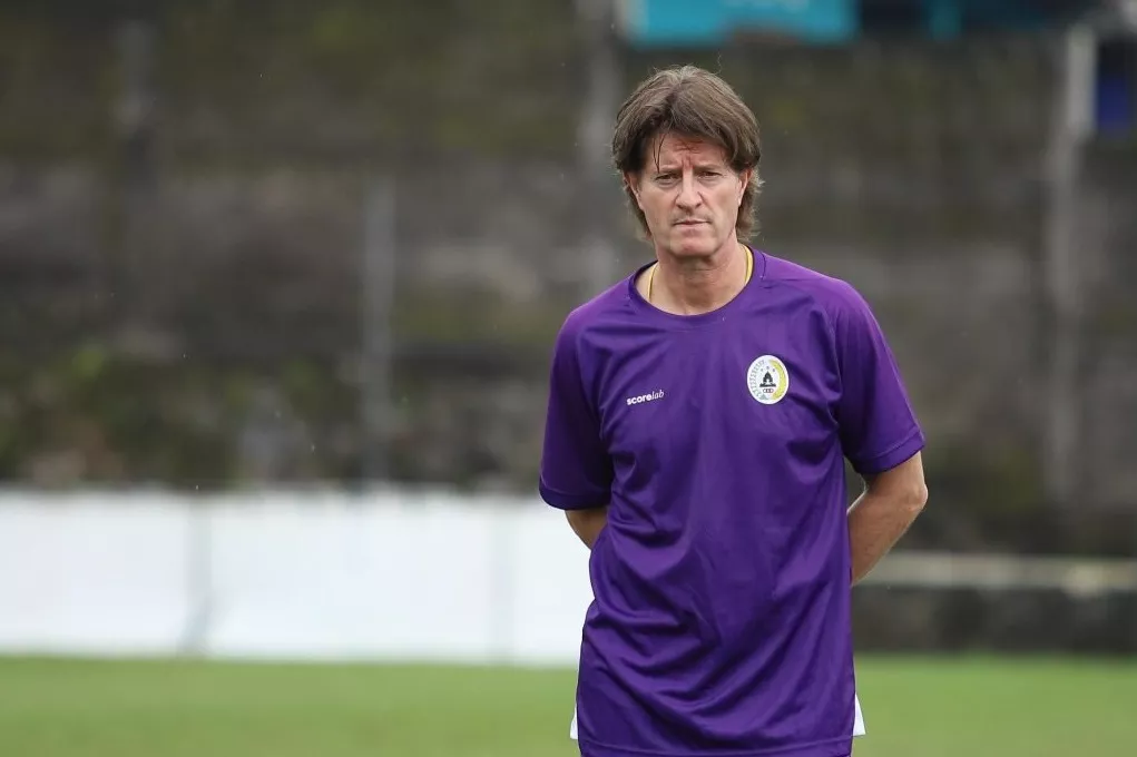 Pieter Huistra Genjot Latihan PSS Sleman Jelang Laga Kontra Malut United