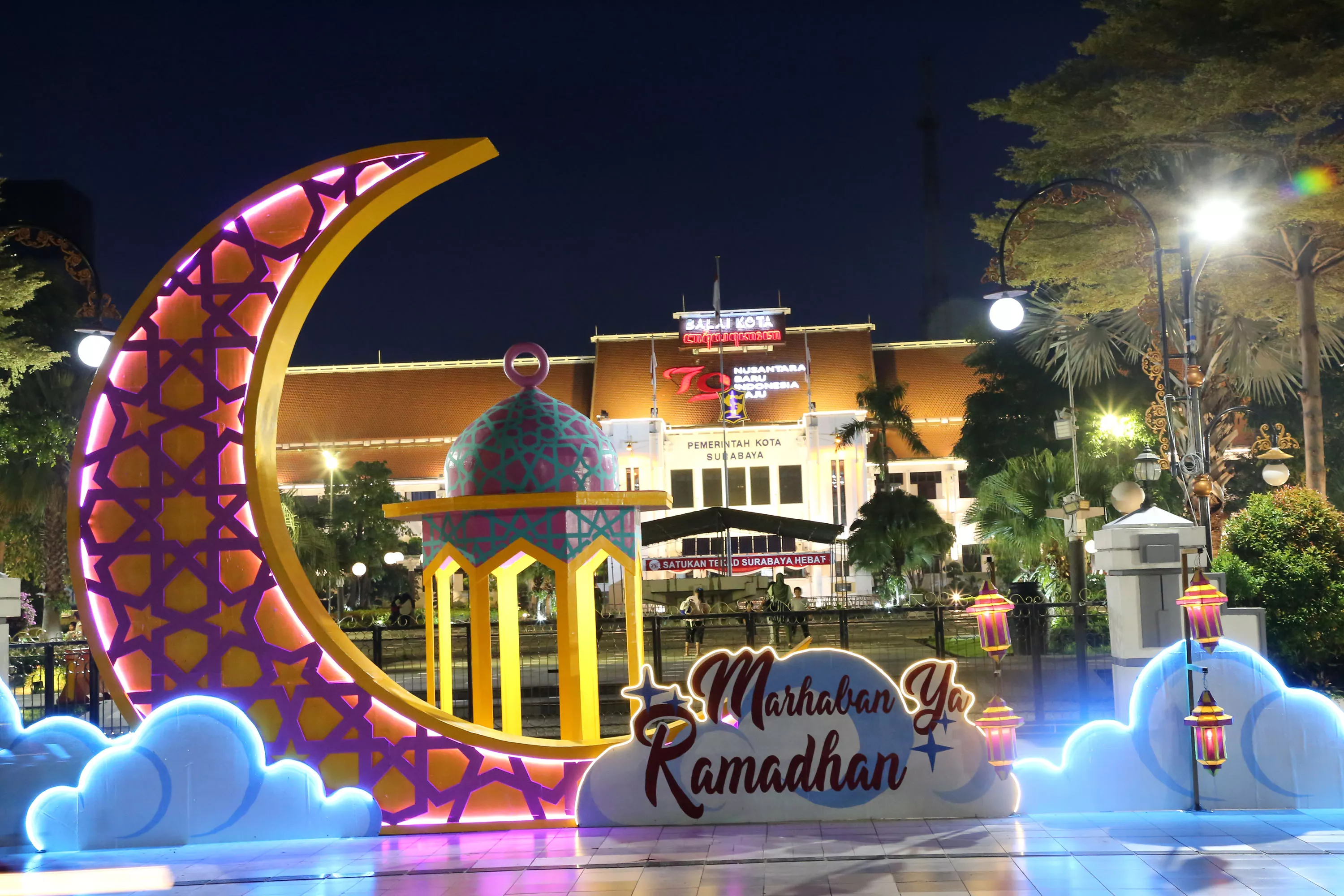 Pemkot Surabaya Hadirkan Nuansa Timur Tengah Sambut Ramadan 1446 H