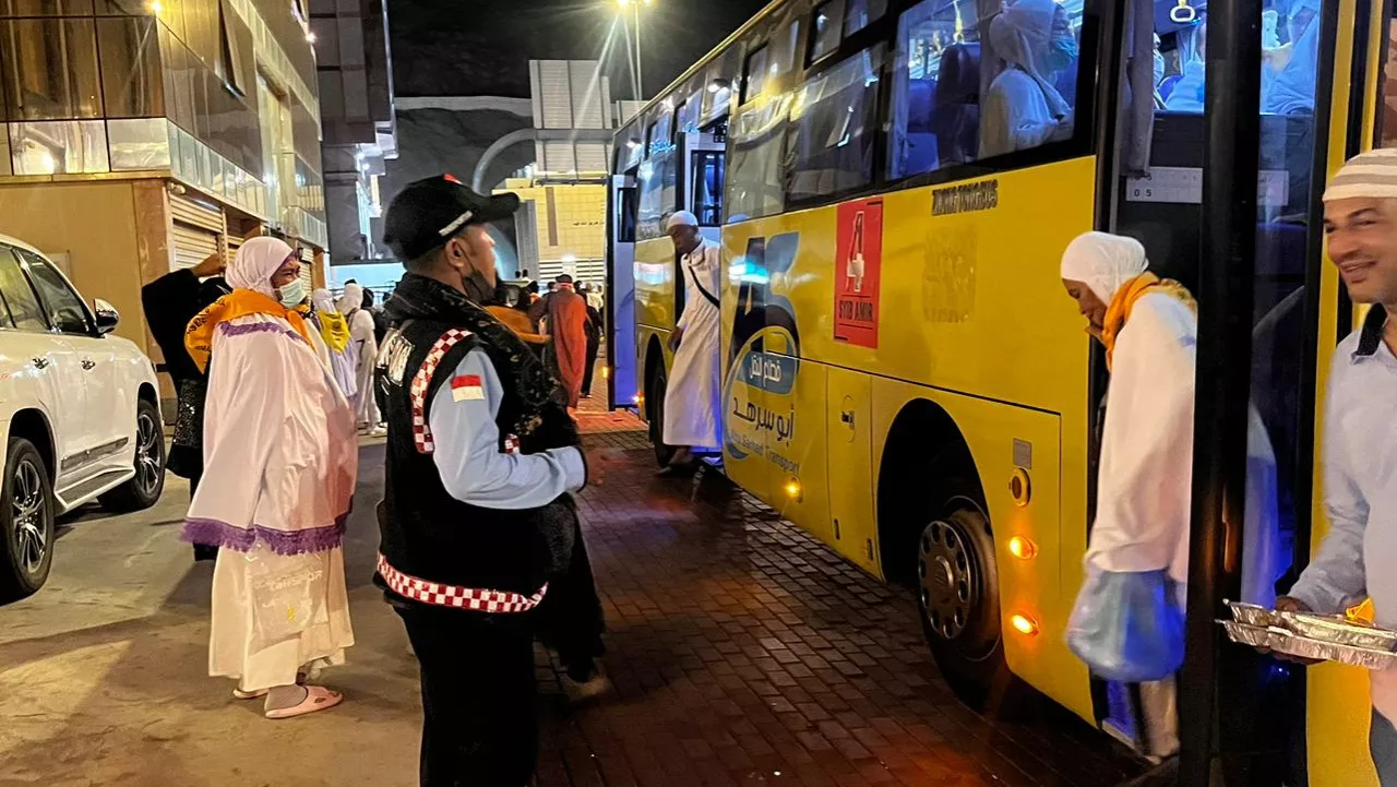 Jelang Puncak Haji, Layanan Bus Salawat Dihentikan Sementara, Makanan Siap Saji Mulai Didistribusikan