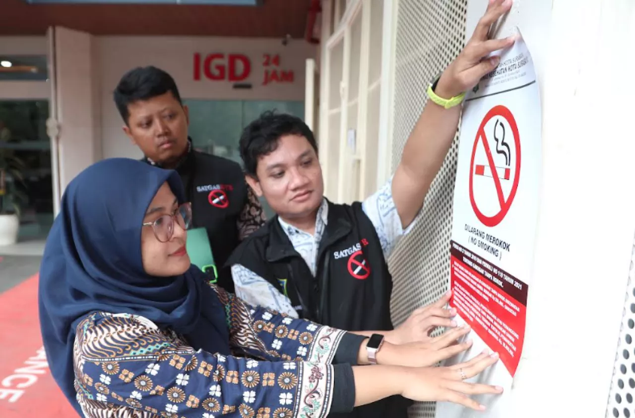 Pemkot Surabaya Gencarkan Pengawasan Kawasan Tanpa Rokok