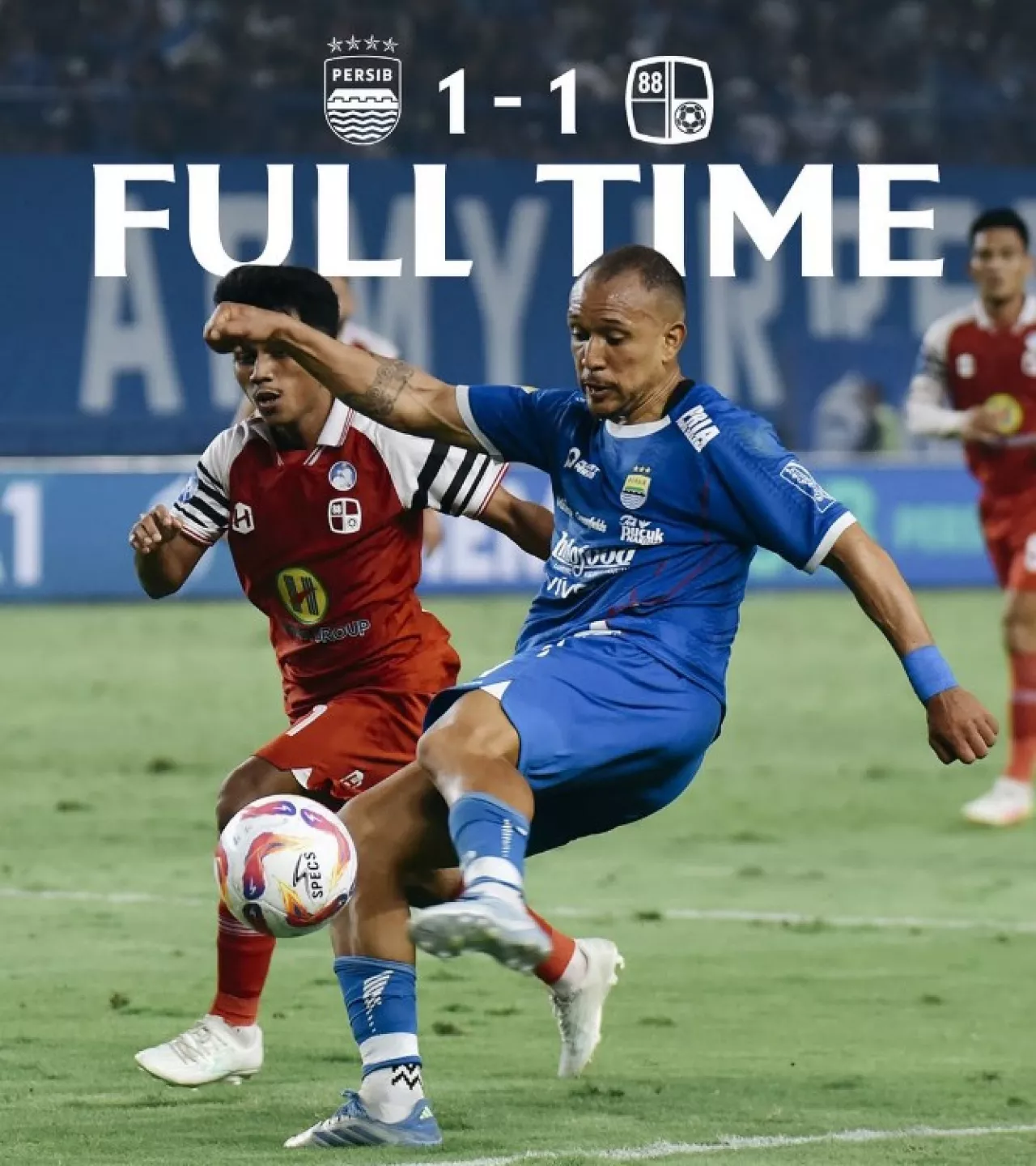 Persib Bandung Terhindar dari Kekalahan di Detik Akhir, Barito Putera Gagal Amankan Tiga Poin
