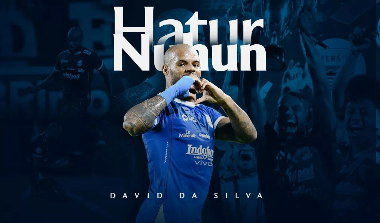 Legenda Bernama David da Silva, Mengakhiri Kisah Emas di Persib Bandung