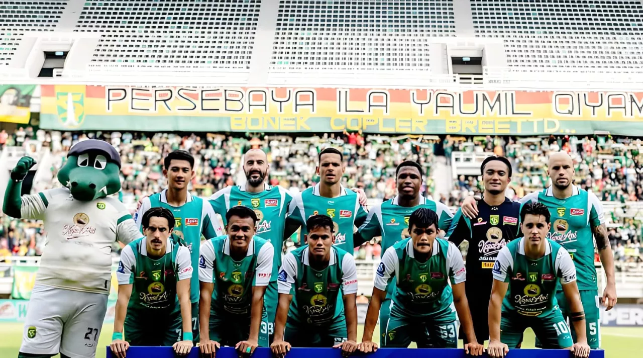 Persebaya Berjaya di GBT, Persijap Dipukul Telak Empat Gol Tanpa Balas