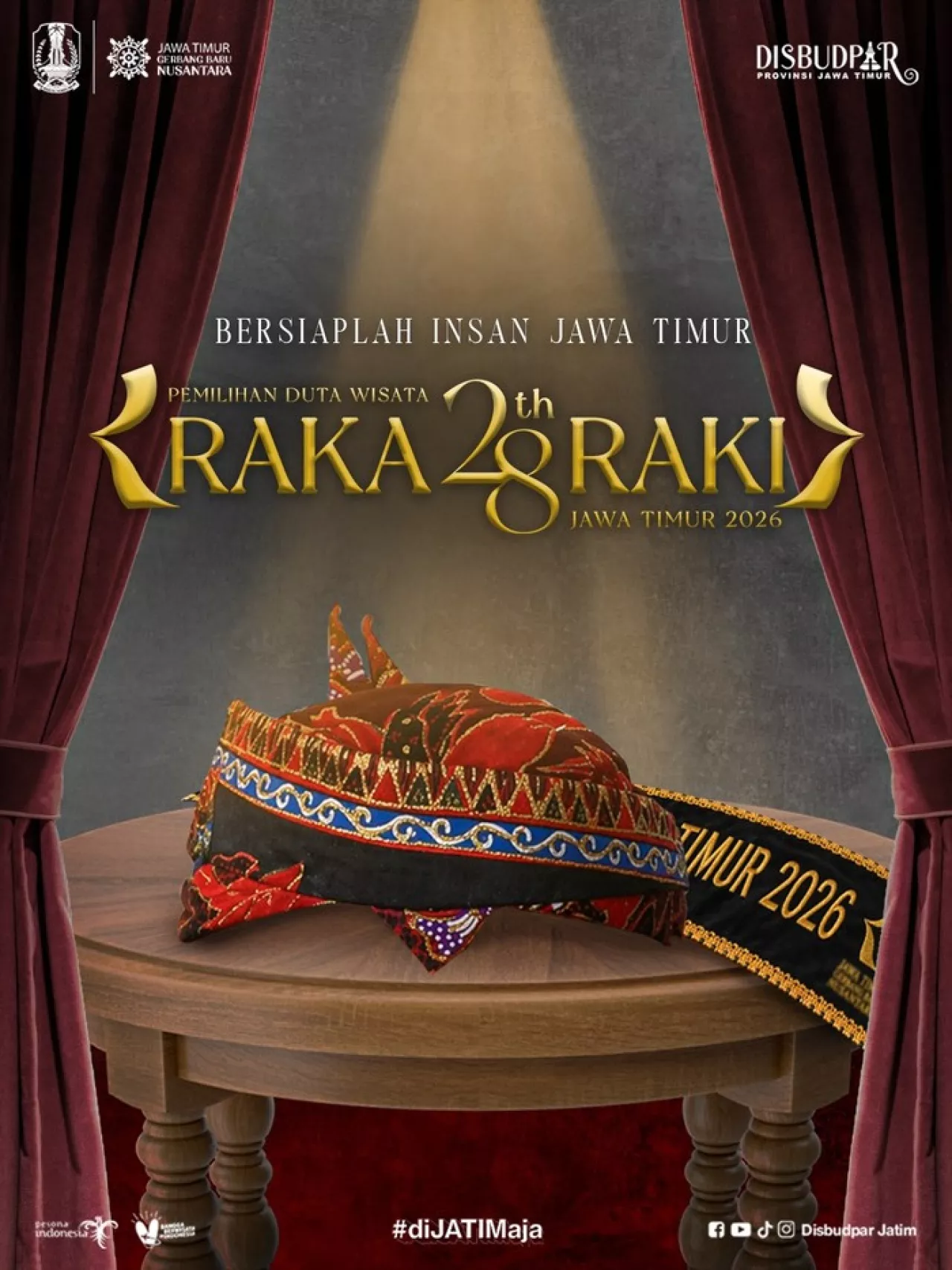 Raka-Raki Jatim 2026: Kesempatan Jadi Duta Wisata Provinsi