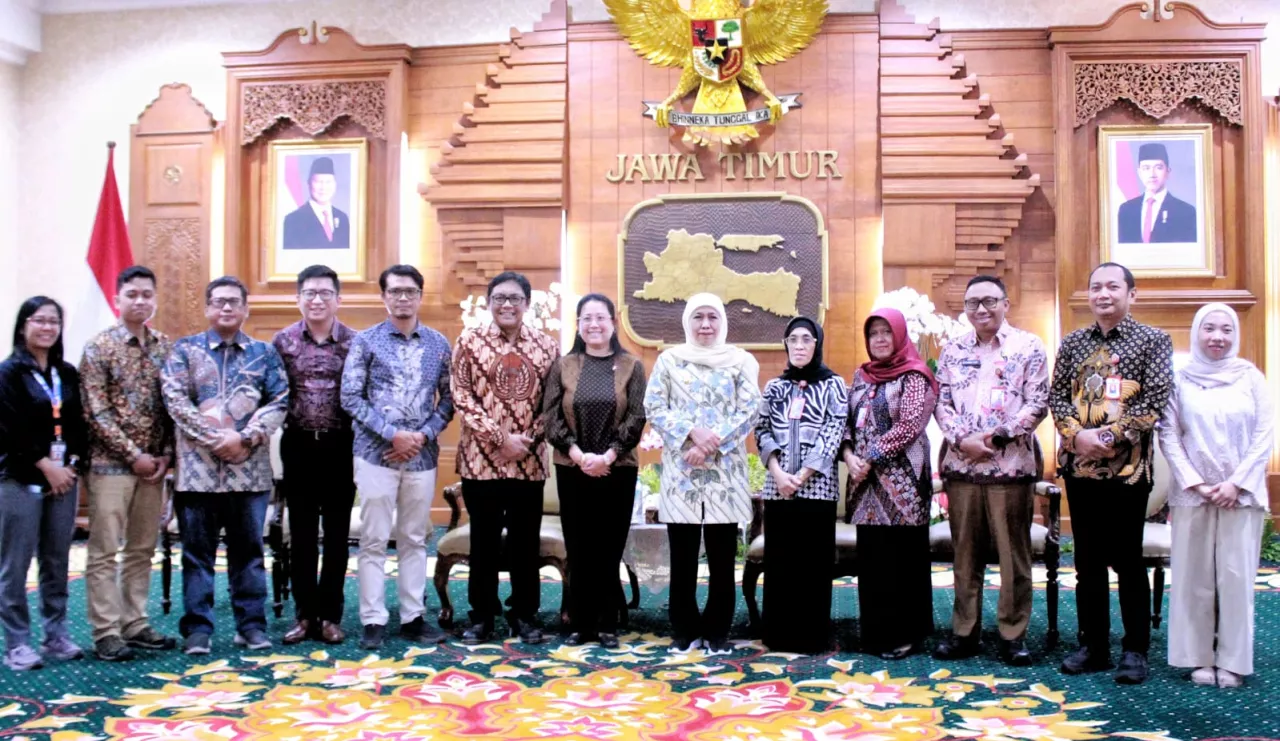 Jawa Timur dan Australia Perkuat Kemitraan Kesiapsiagaan Bencana