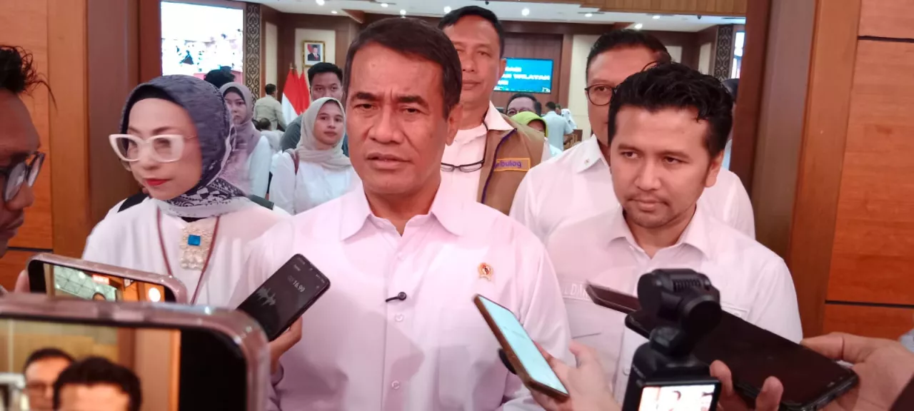 Mentan Amran Petakan 1.000 Hektare Lahan Rawan Kekeringan di Jatim