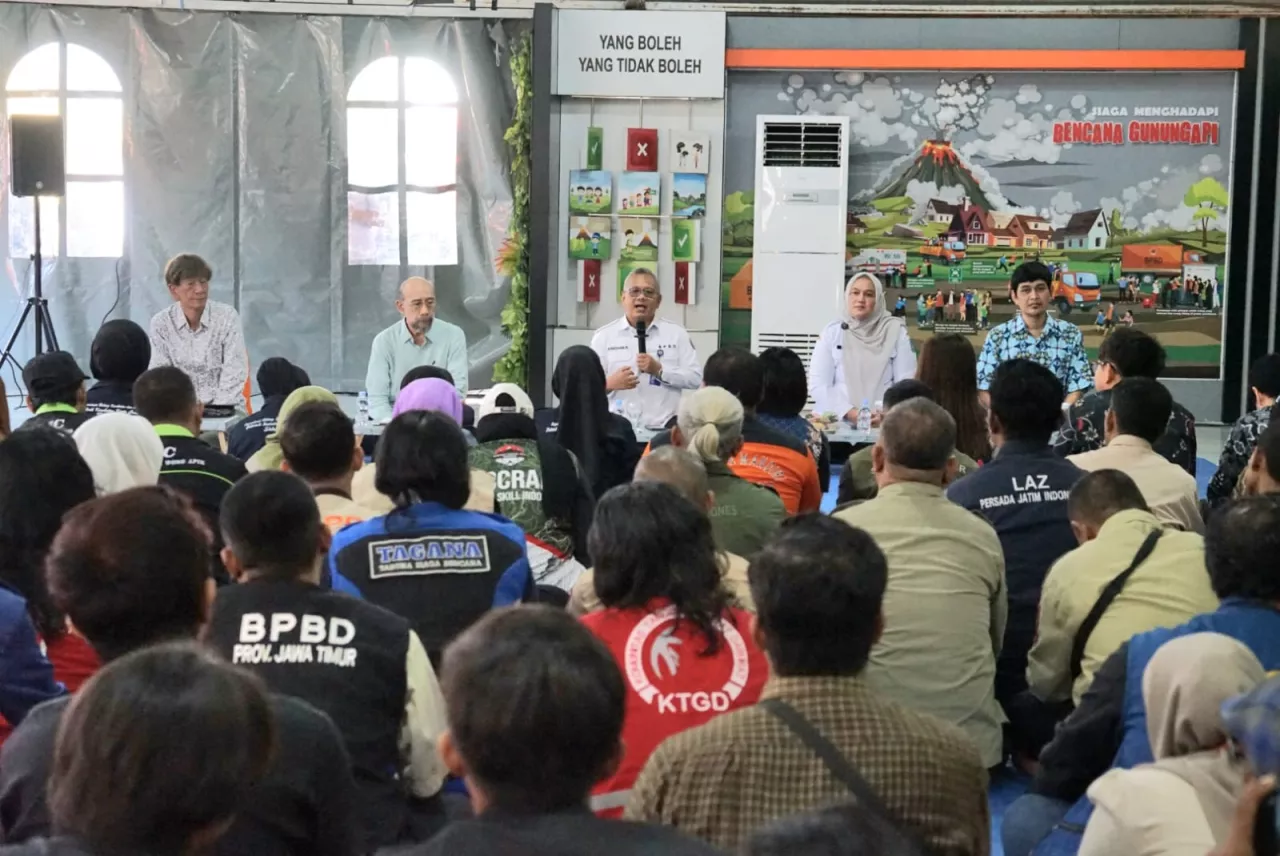 Kolaborasi BRIN, CIS Jepang dan BPBD Jatim, 200 Relawan Bencana Jalani Cek Kesehatan