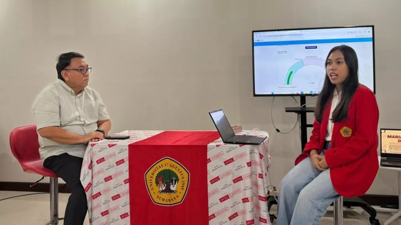 Mahasiswa Untag Surabaya Kembangkan AI untuk Deteksi Transaksi Mencurigakan UMKM