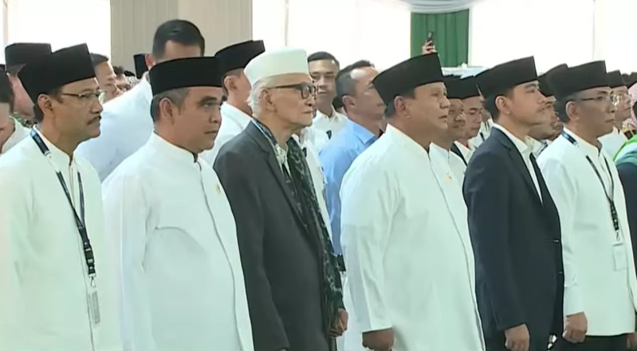 Prabowo Resmikan Muktamar ke-35 NU di Jombang, Khofifah dan Gibran Turut Hadir