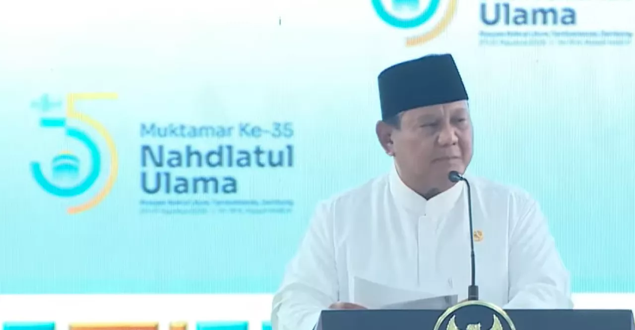 Prabowo Akui Utang ke NU, Janjikan Empat Layar Interaktif per Kelas
