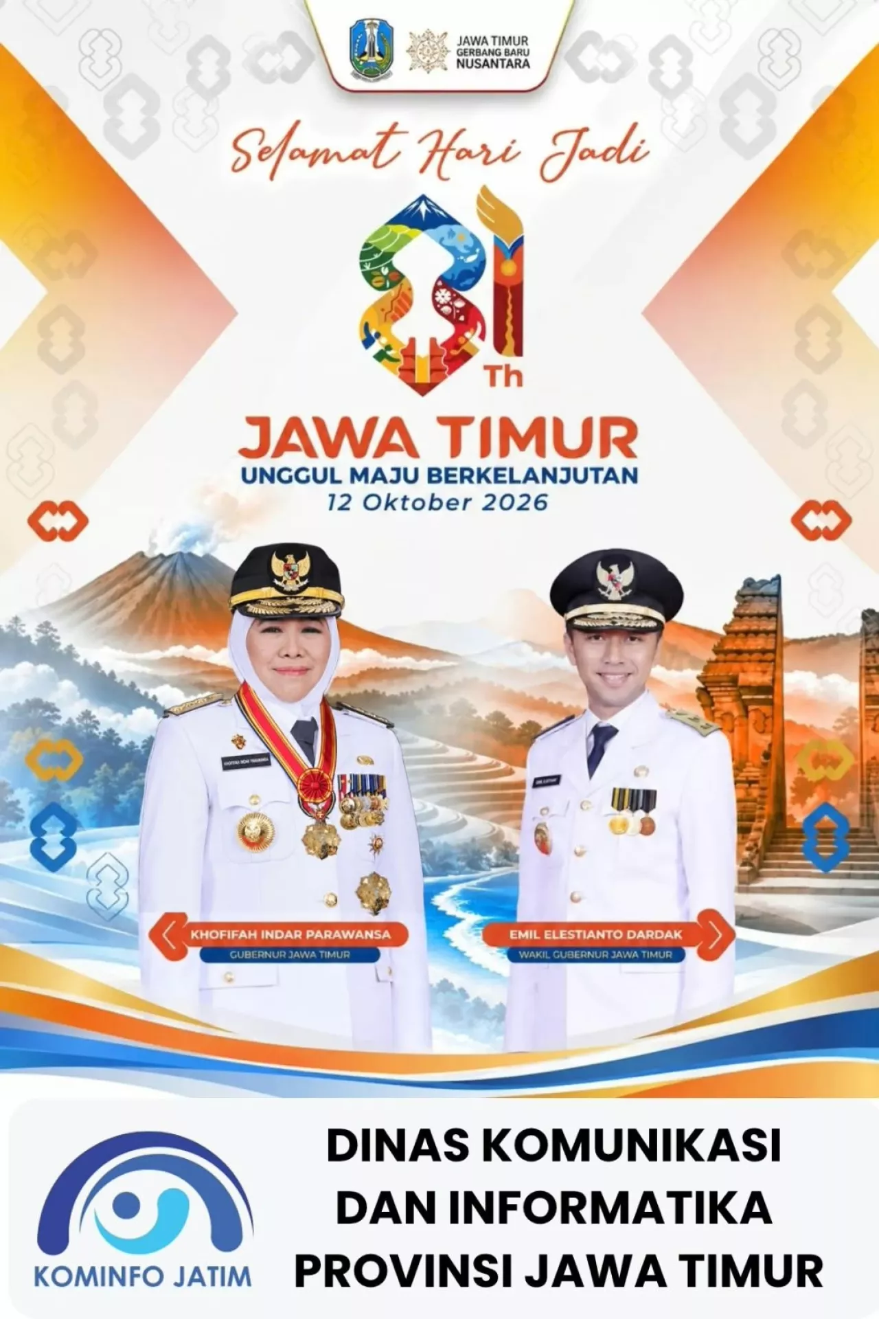 HUT KE 81 JATIM DISKOMINFO
