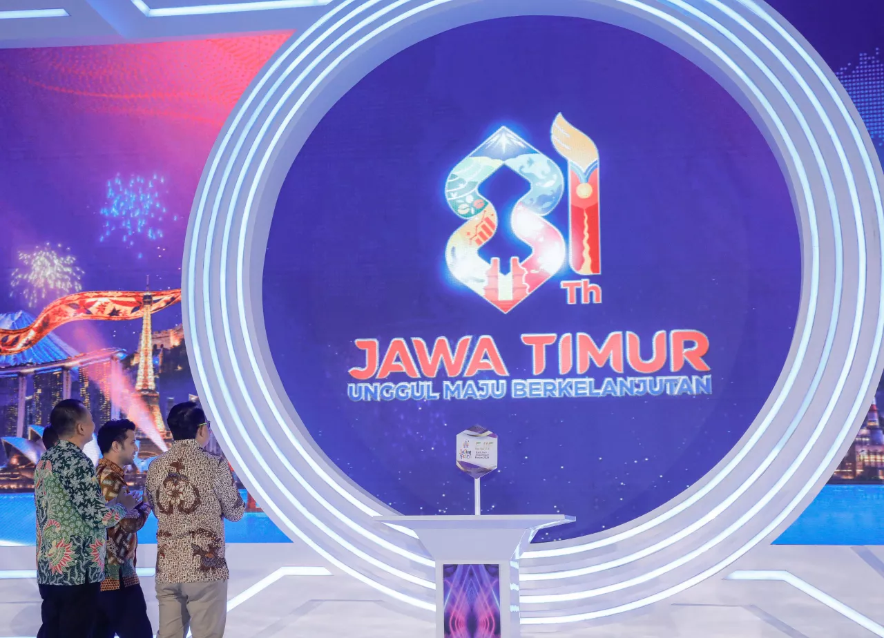 Logo Hari Jadi ke-81 Jatim Resmi Diluncurkan, Bawa Semangat Unggul, Maju dan Berkelanjutan