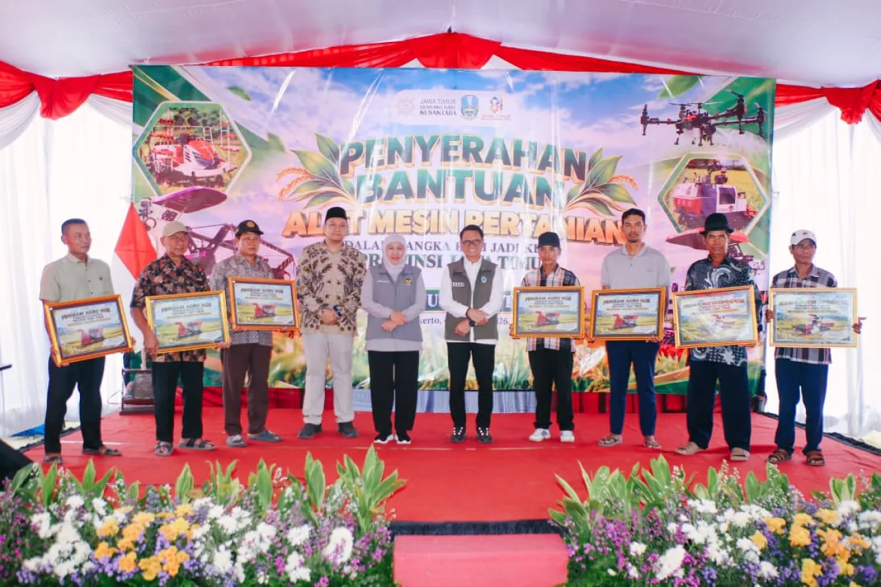 Jatim Perkuat Mekanisasi Pertanian, 341 Alsintan Disalurkan Sepanjang 2026