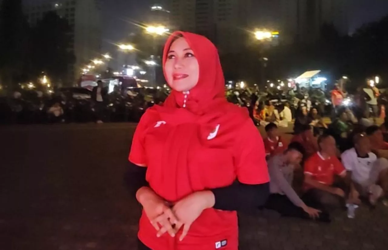 Timnas Indonesia Juara, Ning Lia Rayakan Euforia Lewat Tebak Skor dan Nobar MerahPutih