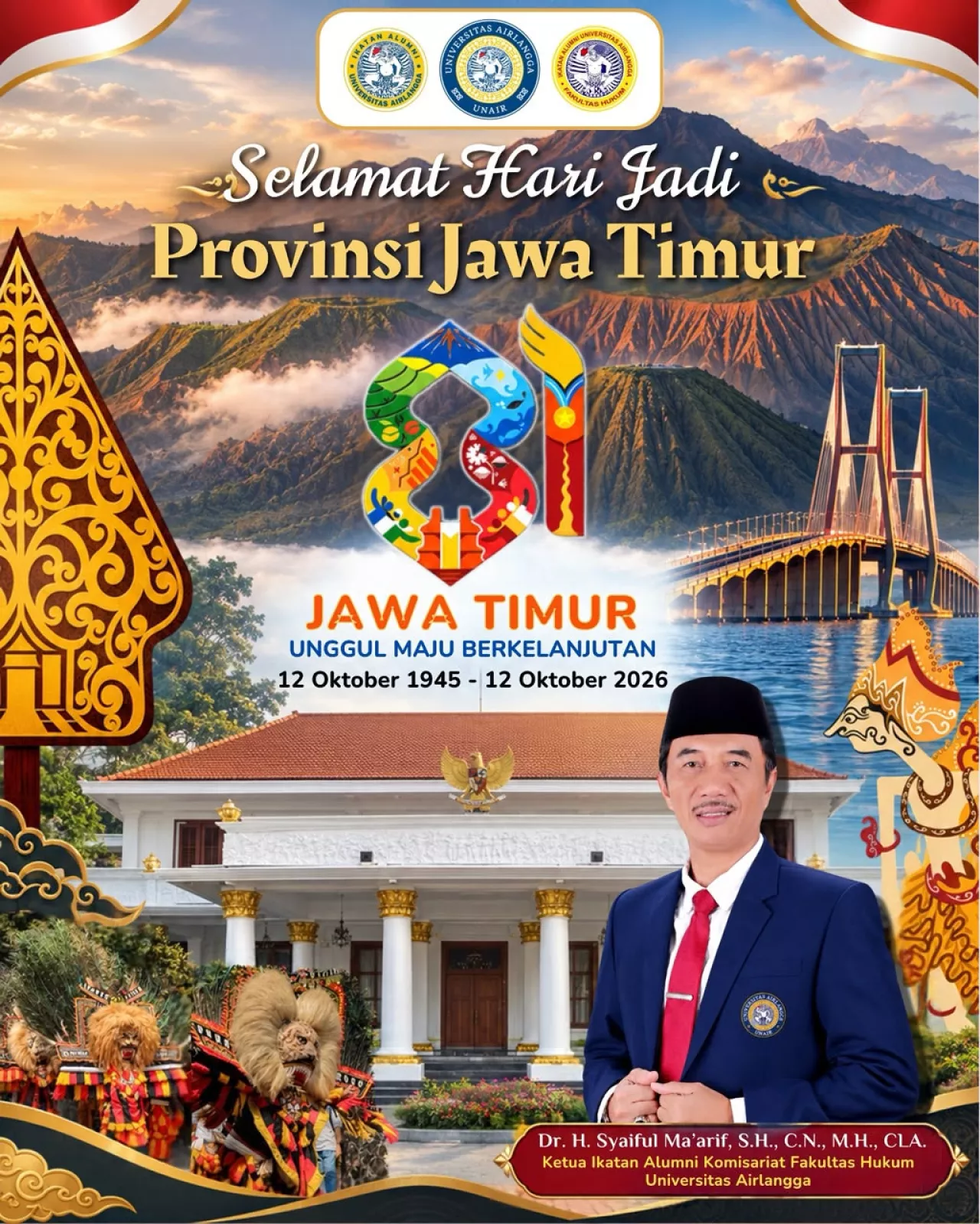 HUT 81 JATIM SYAIFUL M