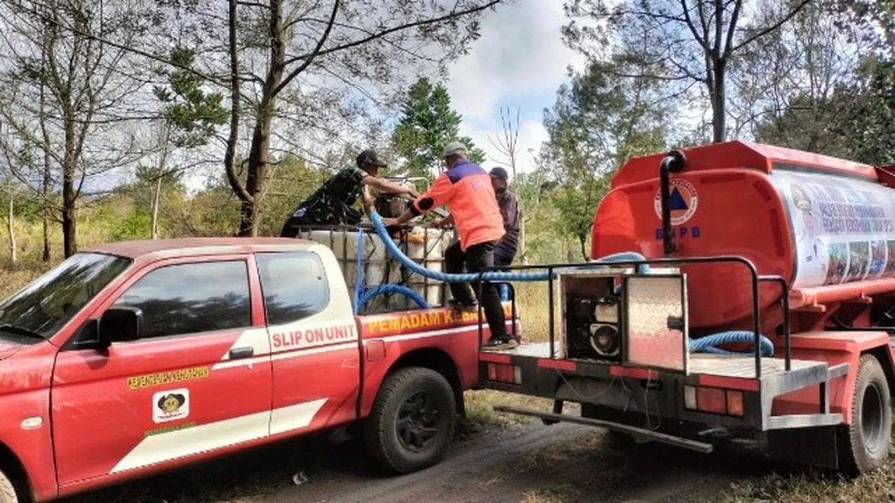 Karhutla Ijen Belum Padam, BPBD Jatim Kerahkan Helikopter Water Bombing